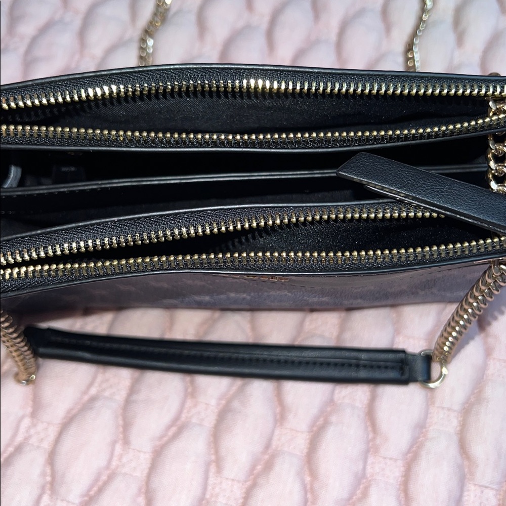 NINE WEST Ellie a List Crossbody Denim Logo - Picture 10 of 13